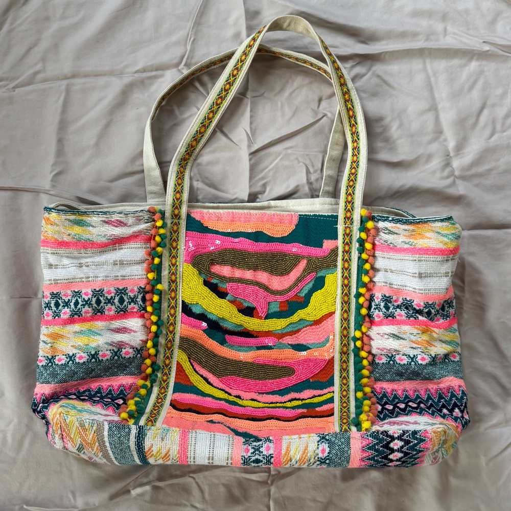 Bohemian Multicolor Tote Bag